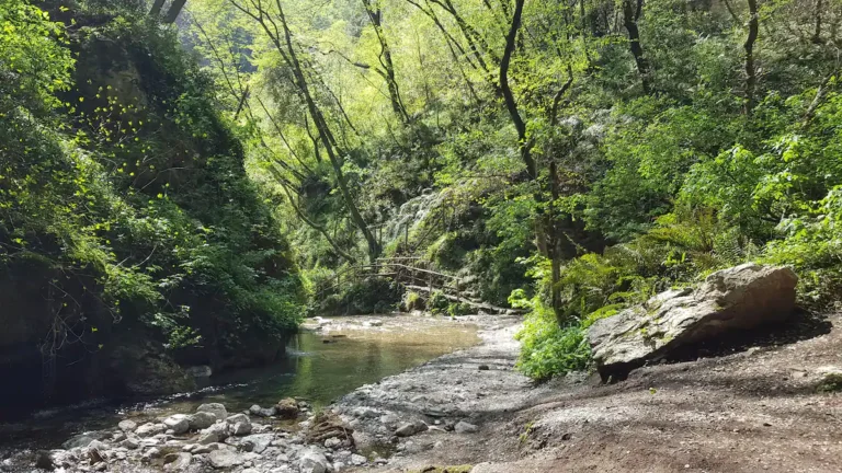 Ferriere waterfalls walk, Amalfi coast, Scala & Ravello