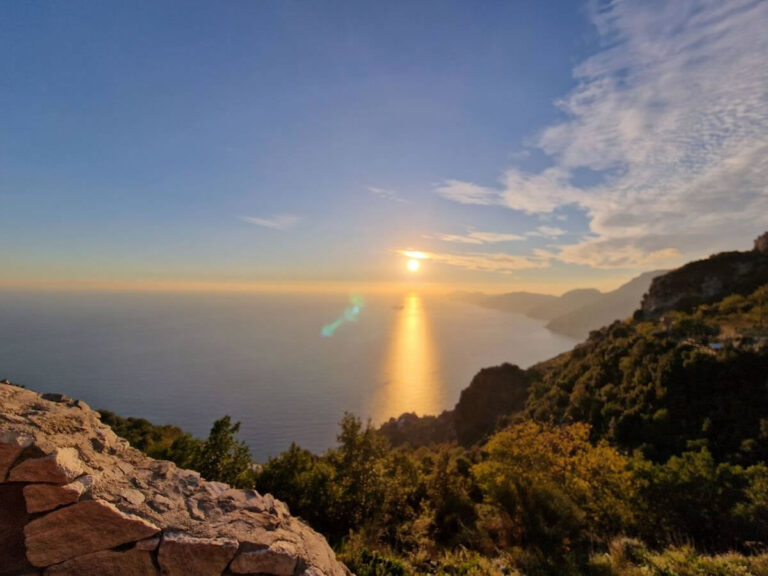 Sunset Path of the Gods, Amalfi coast